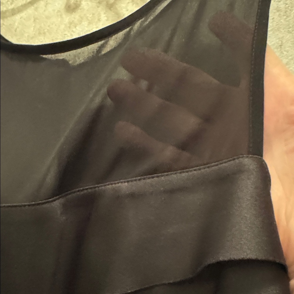 NWT JCPenney Black Layered Dresss - Picture 8 of 16